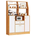 Wood Sideboard Buffet with Doors Kitchen Pantry Cabinet with Drawers Storage Rack
