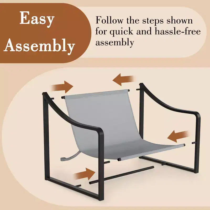 Fauteuils d'appoint modernes avec coussins amovibles