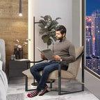 Fauteuils d'appoint modernes avec coussins amovibles