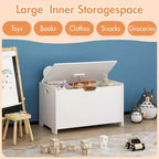 Banc de rangement pour jouets, coffre à jouets pour enfants, repose-pieds