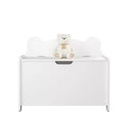 Banc de rangement pour jouets, coffre à jouets pour enfants, repose-pieds