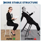 Tabouret pliant avec poignée Portable Robuste Rond Pliable