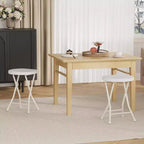 Tabouret pliant avec poignée Portable Robuste Rond Pliable