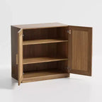 Meuble d'appoint en bois avec rangement, buffet moderne