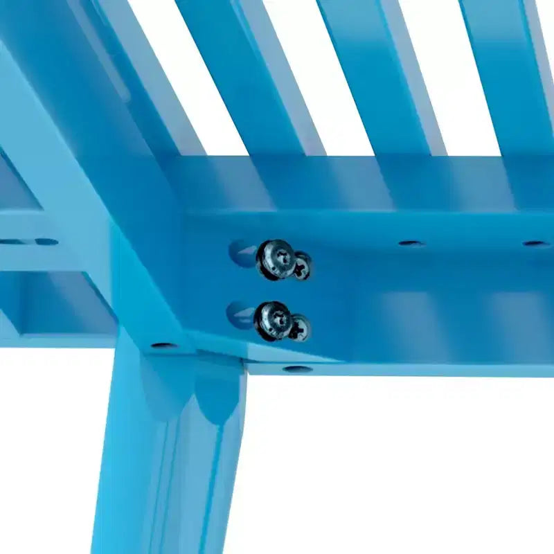 Banc double de style moderne du milieu du siècle