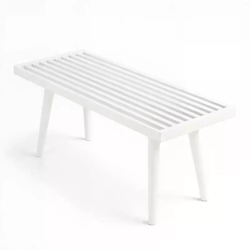 Banc double de style moderne du milieu du siècle