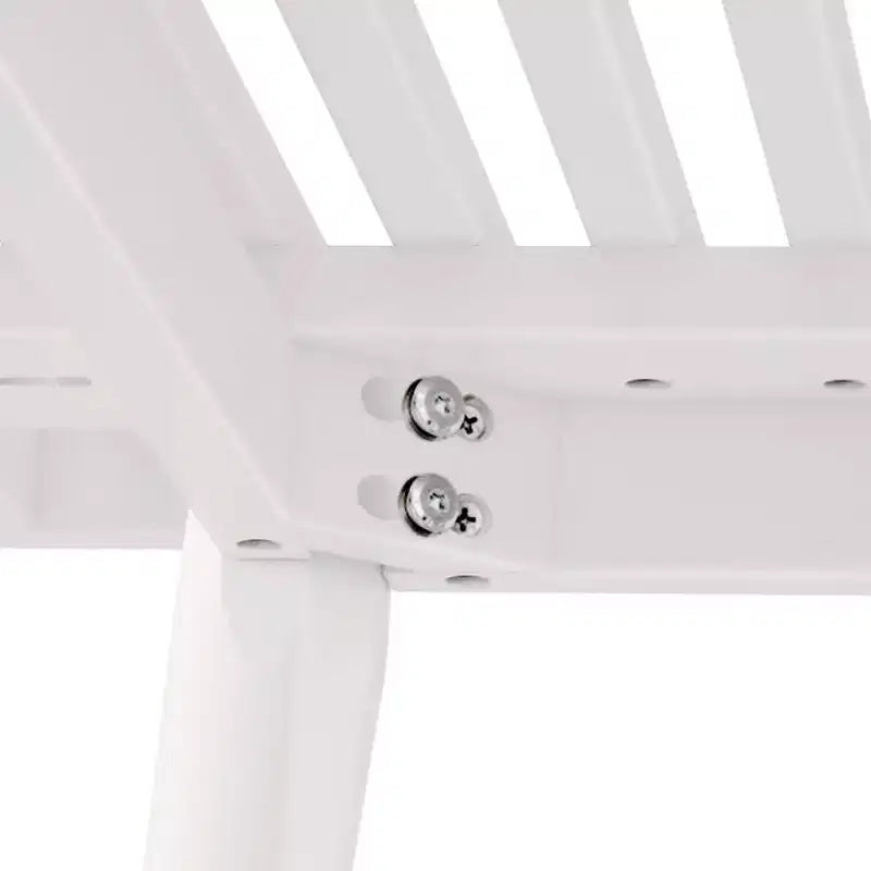 Banc double de style moderne du milieu du siècle