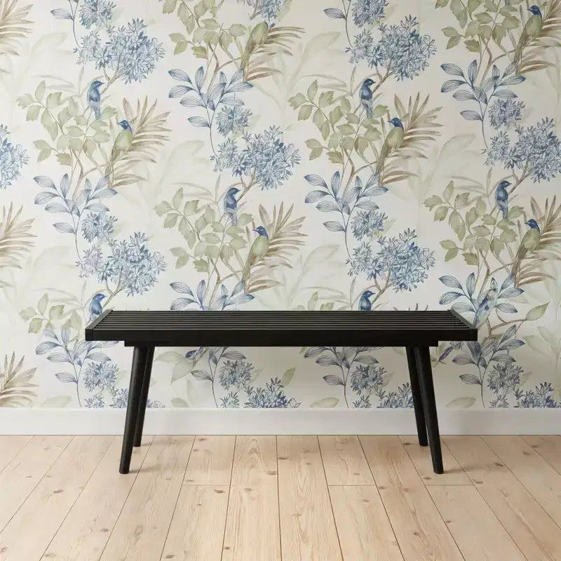 Banc double de style moderne du milieu du siècle