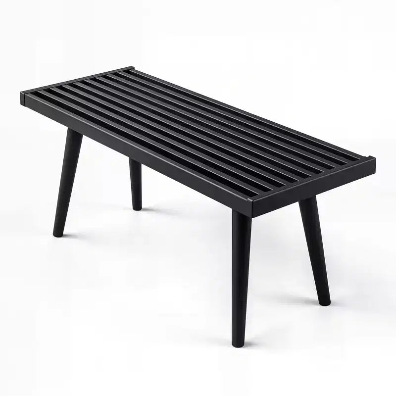 Banc double de style moderne du milieu du siècle