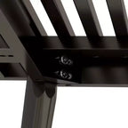 Banc double de style moderne du milieu du siècle