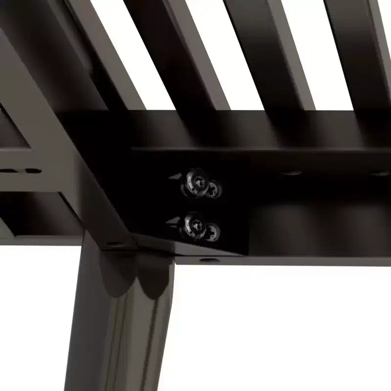 Banc double de style moderne du milieu du siècle