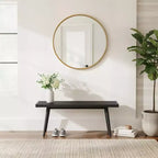 Banc double de style moderne du milieu du siècle