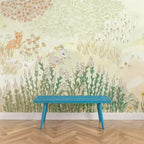 Banc double de style moderne du milieu du siècle