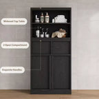 Meuble sous-lavabo 2 tiroirs – Organisateur de rangement au sol indépendant