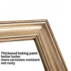 Miroir rectangulaire contemporain pleine longueur avec cadre en bois artificiel
