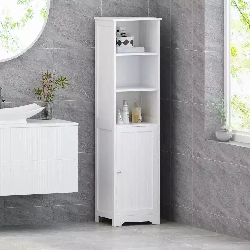Meuble de rangement de salle de bain Meuble de rangement moderne avec étagères ouvertes