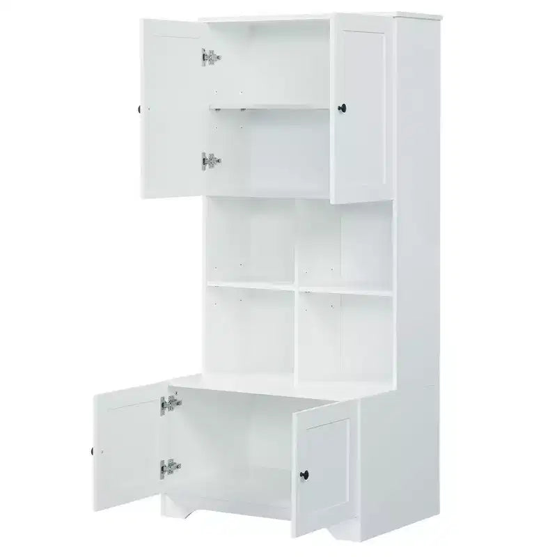 Meuble de rangement de salle de bain grande armoire de rangement autoportante