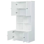 Meuble de rangement de salle de bain grande armoire de rangement autoportante