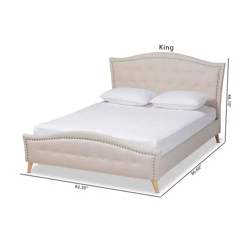 Felisa and Platform Bed - Baxton Studio