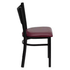 Chaise de restaurant en métal "Coffee Back"