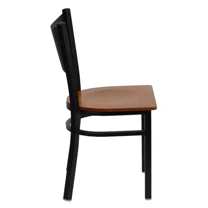 Chaise de restaurant en métal "Coffee Back"