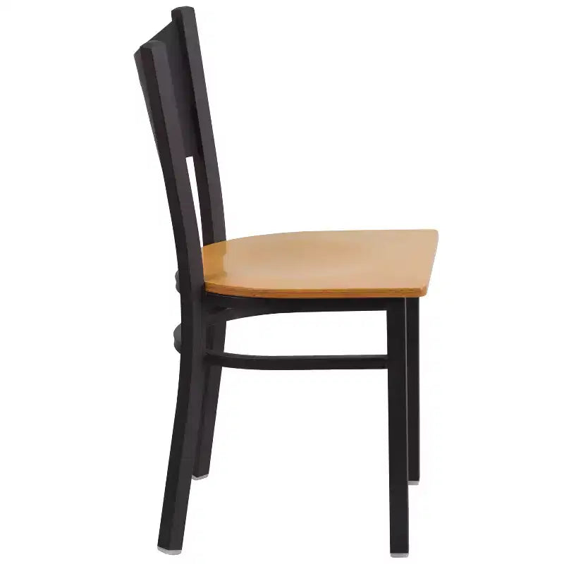 Chaise de restaurant en métal "Coffee Back"