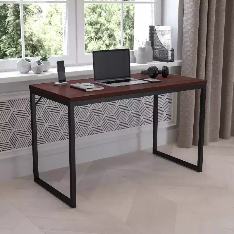 Bureau de style industriel moderne de qualité commerciale pour la maison ou le bureau