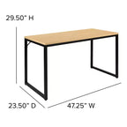 Bureau de style industriel moderne de qualité commerciale pour la maison ou le bureau