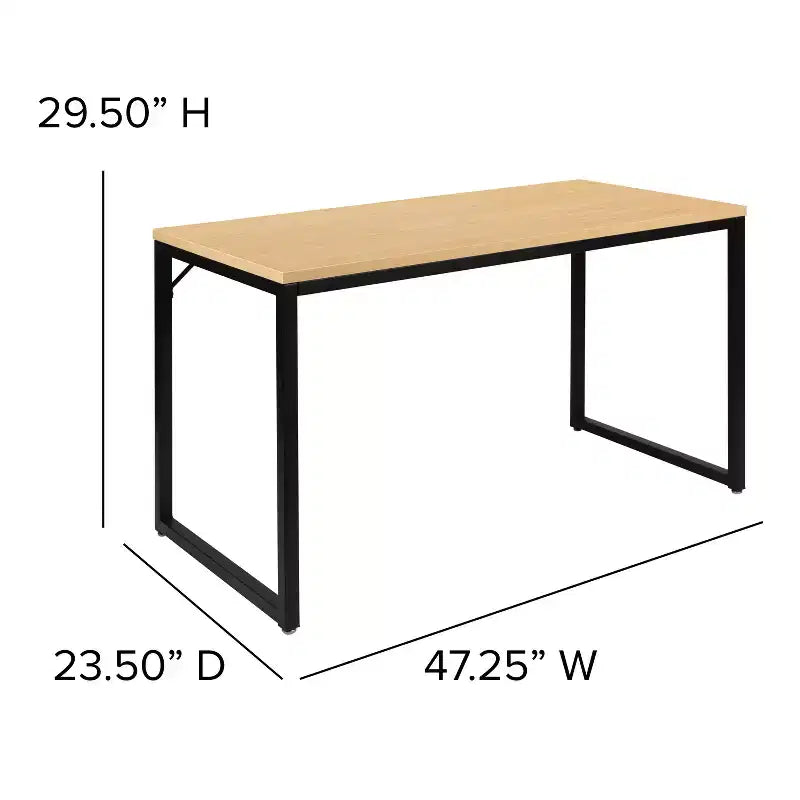Bureau de style industriel moderne de qualité commerciale pour la maison ou le bureau