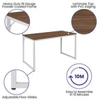 Bureau de style industriel moderne de qualité commerciale pour la maison ou le bureau