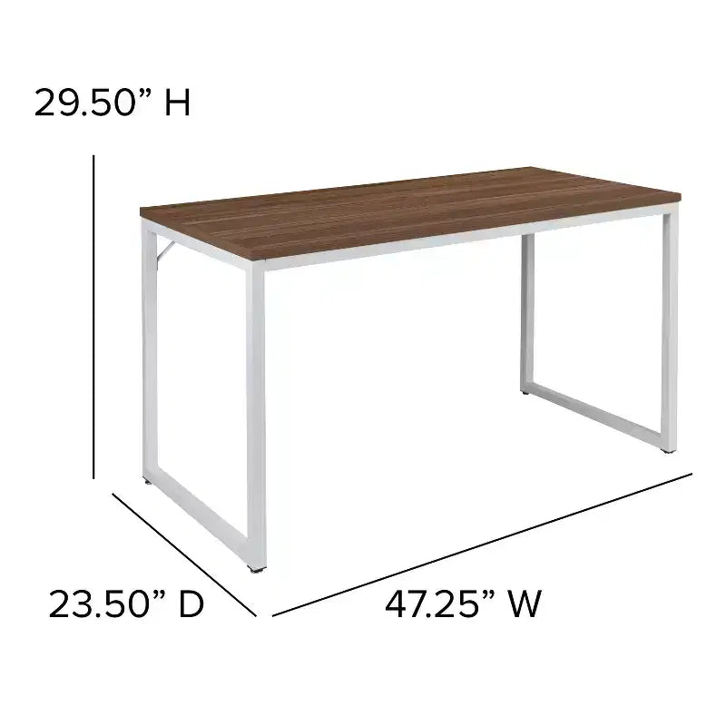 Bureau de style industriel moderne de qualité commerciale pour la maison ou le bureau