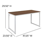 Bureau de style industriel moderne de qualité commerciale pour la maison ou le bureau