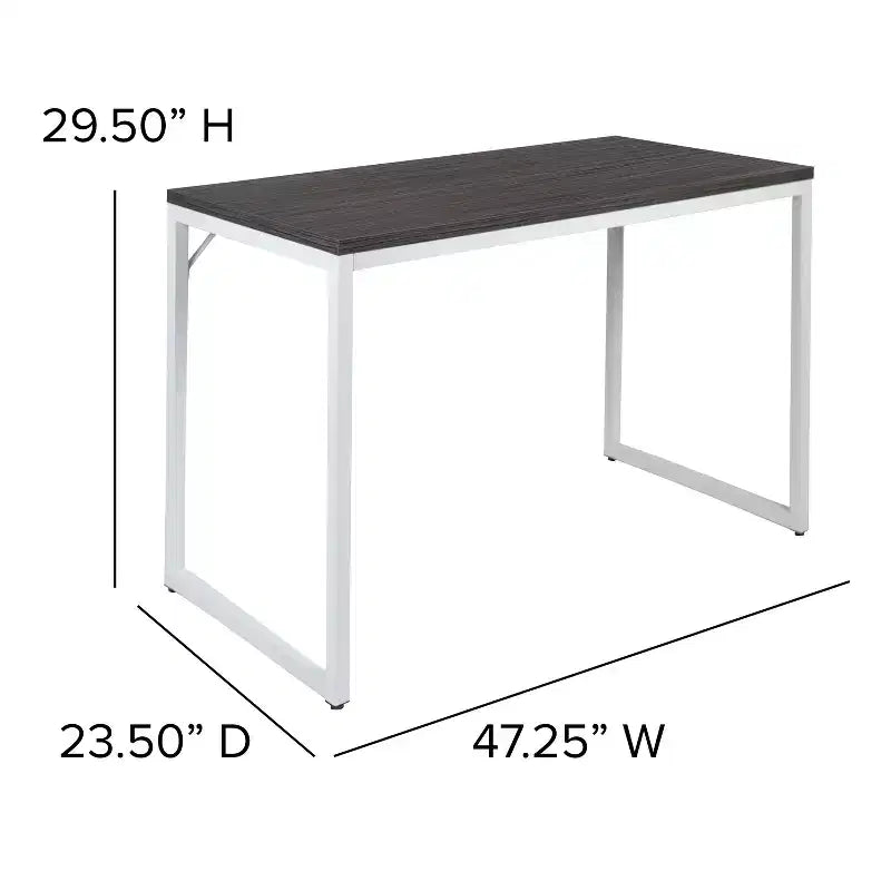 Bureau de style industriel moderne de qualité commerciale pour la maison ou le bureau